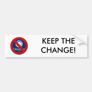 HOUD DE WIJZIGING! BUMPERSTICKER