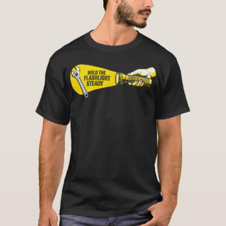 Houd de zaklamp stabiel Mechanic Humor sleutel T-shirt