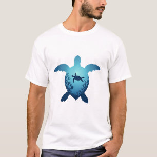 Houd De Zee Plasticvrij Red De Zeeschildpadden T-S T-shirt