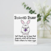 Houd die diversiteit buiten mijn buurt briefkaart (Staand voorkant)