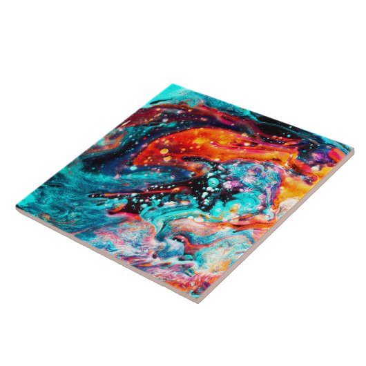 Houd dit ontwerp of creëer uw eigen ontwerp tegeltje (Zijkant)