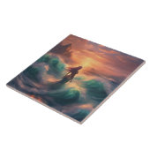 Houd dit ontwerp of creëer uw eigen ontwerp tegeltje (Zijkant)