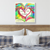 HOUD ÉÉN ANDERE CANVAS AFDRUK (Insitu (Slaapkamer))