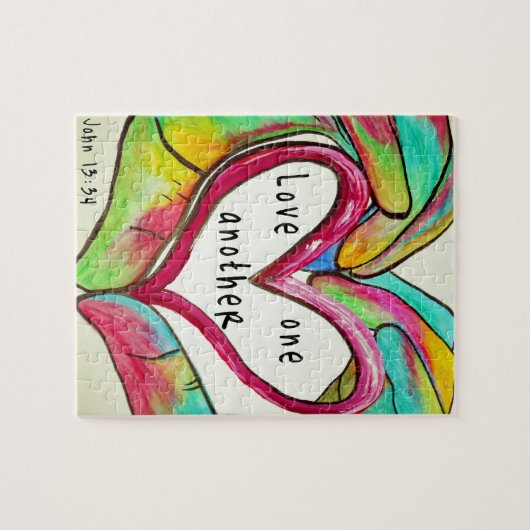 HOUD ÉÉN ANDERE LEGPUZZEL (Horizontaal)