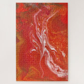 Houd een drivin 1 levendige rode puzzel legpuzzel (Verticaal)