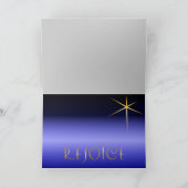 Houd een kind vast aan de kerstkaart feestdagen kaart (Binnen)