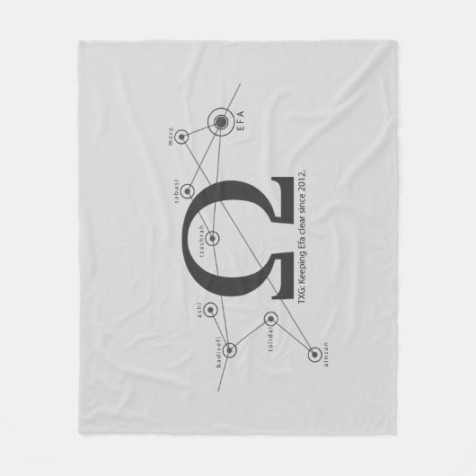 Houd Efa Clear Blanket Fleece Deken (Voorkant)