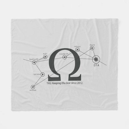 Houd Efa Clear Blanket Fleece Deken (Voorkant (Horizontaal))