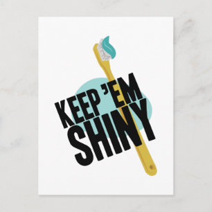 Houd Em Glanzend Briefkaart
