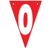 HOUD EN BEDANKT! WEDING SIGN-driehoeksvorm Vlaggetjes (Derde vlag)