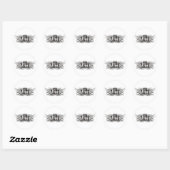 Houd Faith Ronde Sticker (Vel)