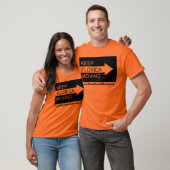 Houd Florida Bewegend verkeersschild afbeelding T-shirt (Unisex)