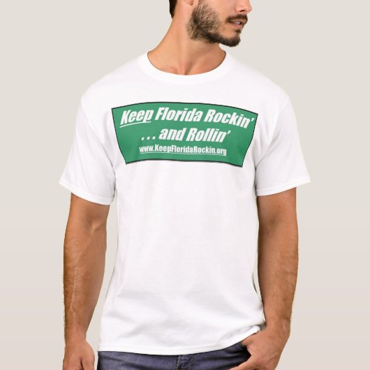 Houd Florida Rockin en Rollin T-shirt (Voorkant)