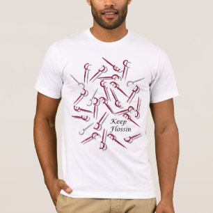 Houd Flossin door Matt Landon T-shirt