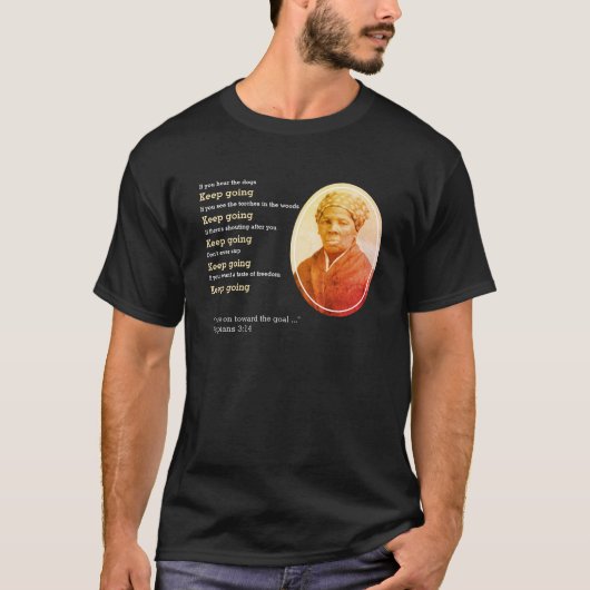 HOUD GOED Harriet Tubman T-shirt (Voorkant)