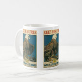 Houd hem vrij koffiemok (Voorkant links)