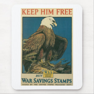 Houd hem vrij muismat