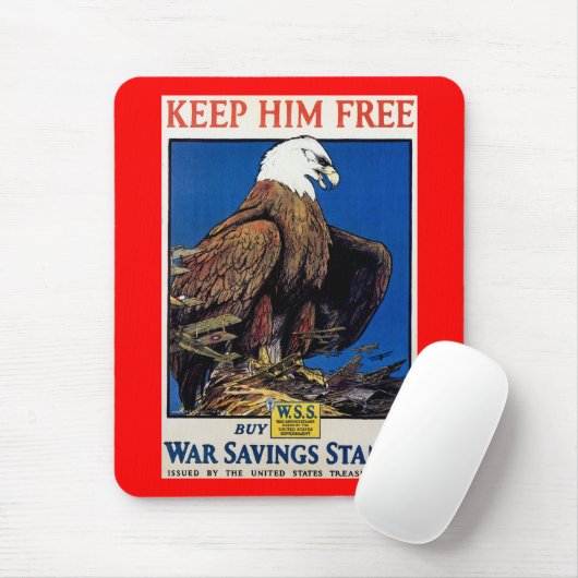 Houd hem vrij muismat (Met muis)