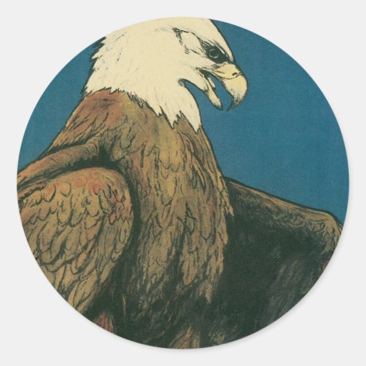 Houd hem vrij ronde sticker (Voorkant)