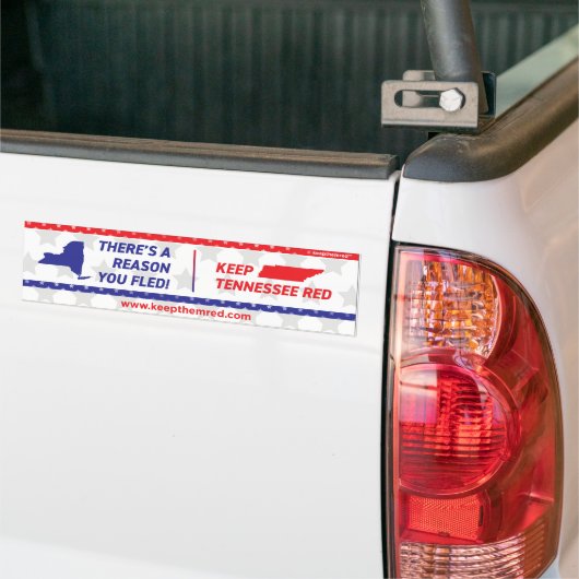 Houd hen rood - Bumpersticker CA aan AZ (Op Truck)