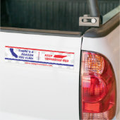 Houd hen Rood - Bumpersticker CA aan TN (Op Truck)