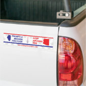 Houd hen Rood - Bumpersticker IL aan AZ (Op Truck)