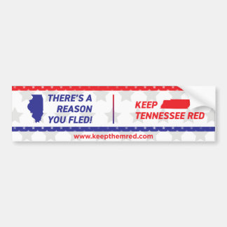 Houd hen Rood - Bumpersticker IL aan TN