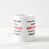 Houd het aan uw eigen Mok (Center)