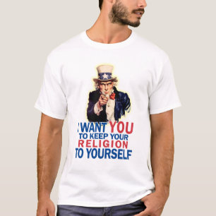Houd het aan uw eigen Shirt van Mannen