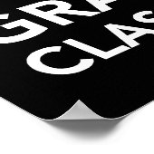 Houd het Afstuderen van Calm druk of klasse 2013 v Poster (Hoek)