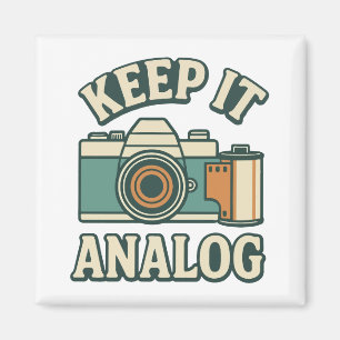 Houd het analoog magneet