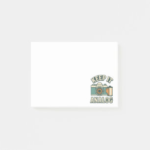 Houd het analoog post-it® notes