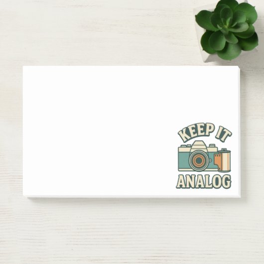 Houd het analoog post-it® notes (Kantoor)