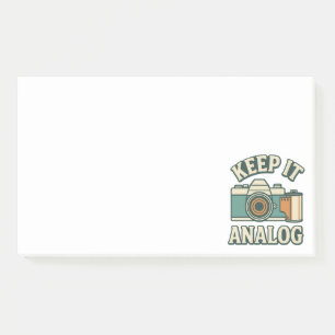 Houd het analoog post-it® notes