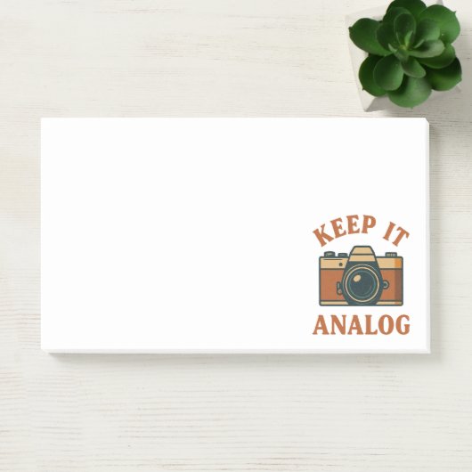 Houd het analoog post-it® notes (Kantoor)
