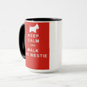 HOUD HET CADEAU VAN DE WESTIE MOK BIRTHDAY EN WALK (Voorkant links)