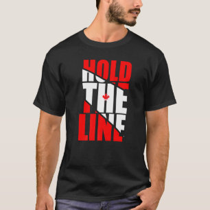 Houd het Convoy 2022 Trucker Protest van de Lijnvr T-shirt