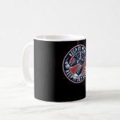 Houd het echt hou het op de oude school koffiemok (Voorkant links)