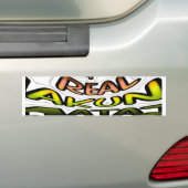 Houd het echt: Kaleidoscope Art Print / Graphic Bumpersticker (Op auto)