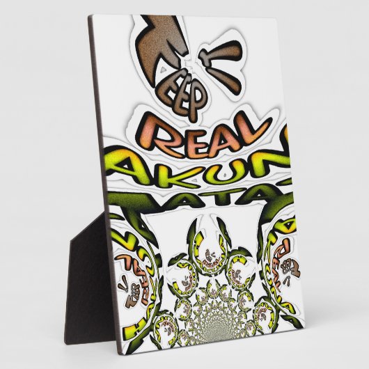 Houd het echt: Kaleidoscope Art Print / Graphic Fotoplaat (Zijkant)