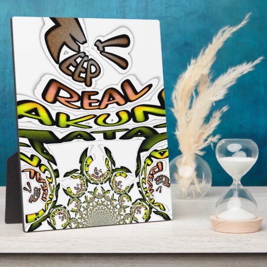 Houd het echt: Kaleidoscope Art Print / Graphic Fotoplaat (Zijkant)