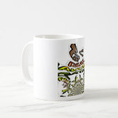 Houd het echt: Kaleidoscope Art Print / Graphic Koffiemok (Voorkant links)