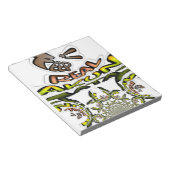 Houd het echt: Kaleidoscope Art Print / Graphic Notitieblok (Schuin)