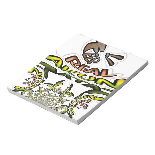 Houd het echt: Kaleidoscope Art Print / Graphic Notitieblok (Linkerzijde)