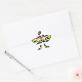 Houd het echt: Kaleidoscope Art Print / Graphic Ster Sticker (Envelop)