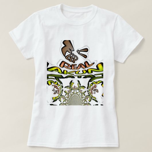 Houd het echt: Kaleidoscope Art Print / Graphic T-shirt (Design voorkant)