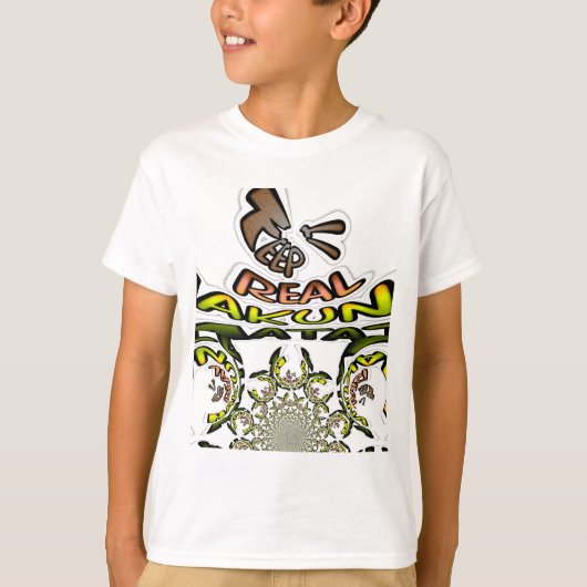 Houd het echt: Kaleidoscope Art Print / Graphic T-shirt (Voorkant)