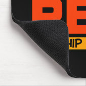 Houd het Echte met hiphop mousepad Muismat (Hoek)