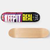 HOUD HET ECHTE Skateboard (Horizontaal)