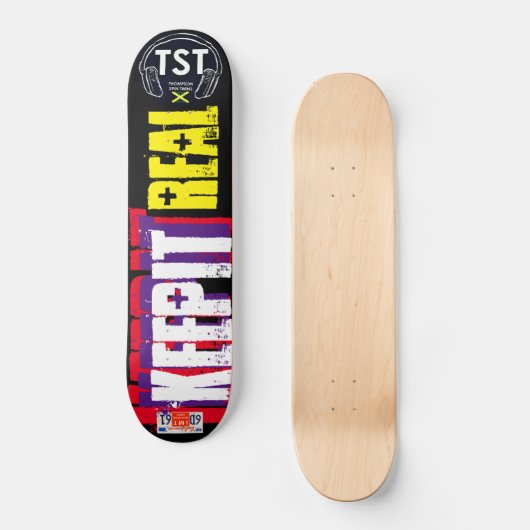 HOUD HET ECHTE Skateboard (Voorkant)